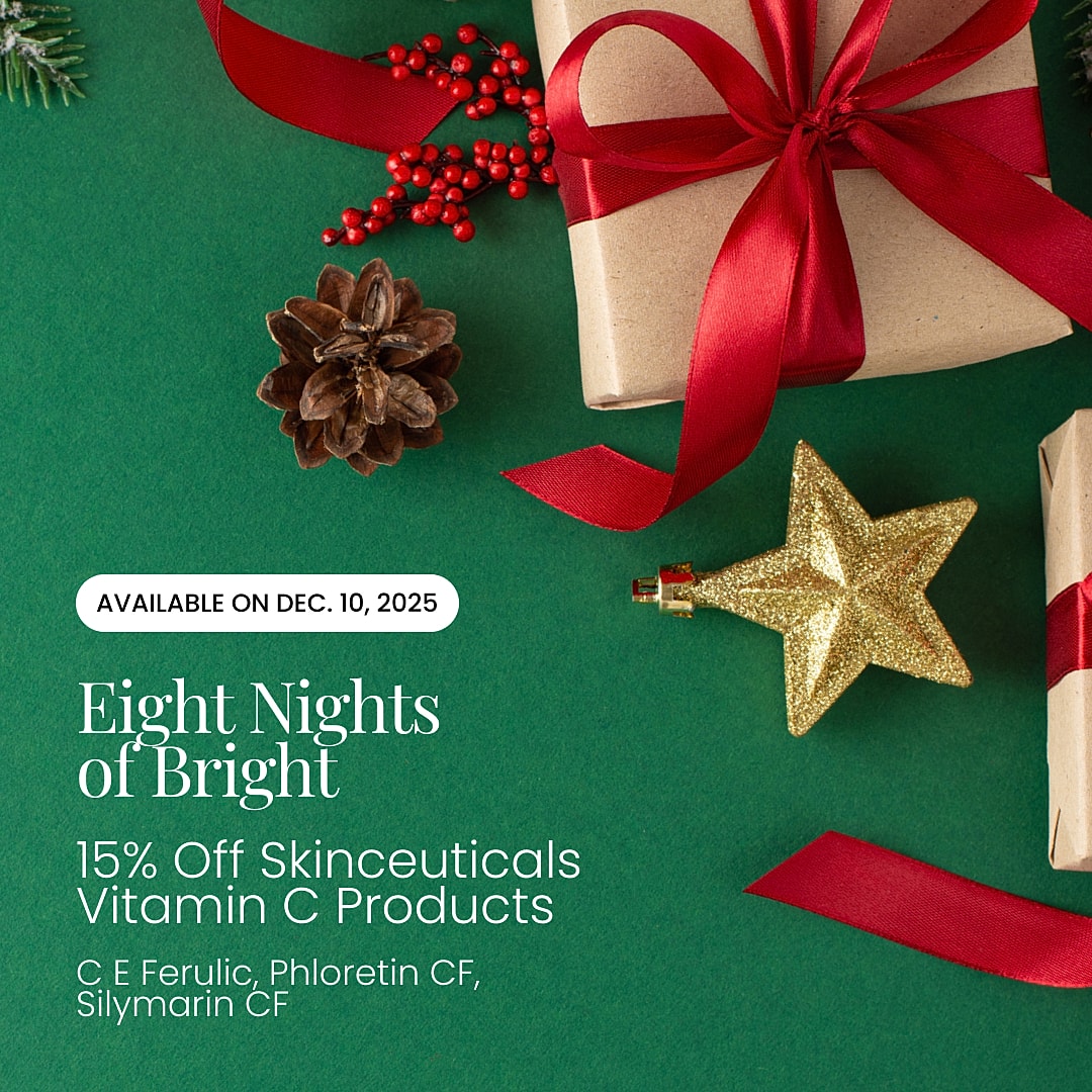 Holiday gift promotion with vitamin C products.